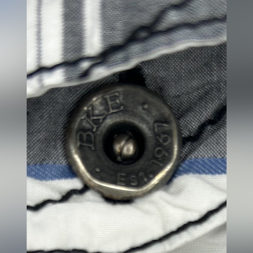 NWOT BKE Bellaire Athletic Fit Plaid Cargo Shorts Men’s 34x23 - Picture 7 of 15